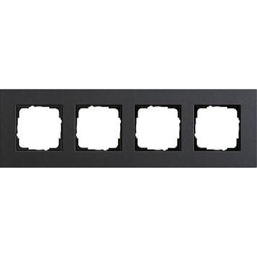 Gira Rahmen 0214226 4fach Esprit Lin.Mpx.anthrazit