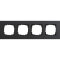 Gira Rahmen 0214226 4fach Esprit Lin.Mpx.anthrazit