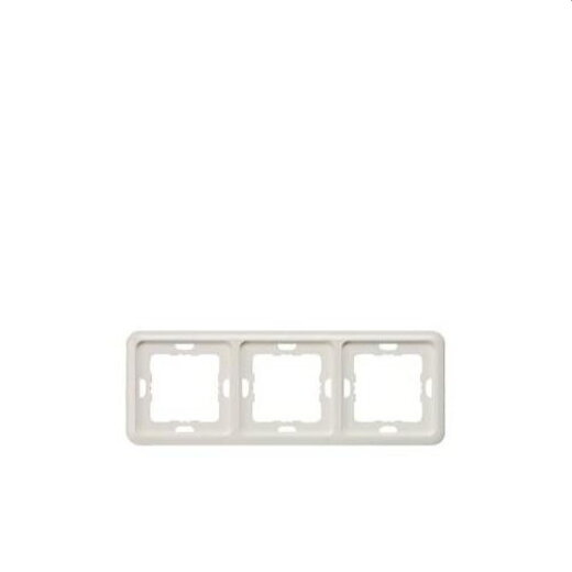 Siemens Rahmen 3fach silber 5TG1773