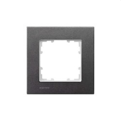 Siemens Rahmen 1fach carbon-metallic 90x90mm 5TG1111-2