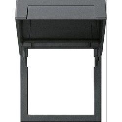 Gira Montagerahmen 265828 Klappdeckel System 55 anthrazit