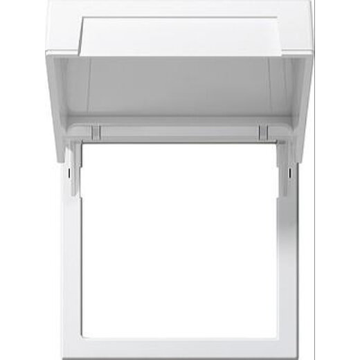 Gira Montagerahmen 265827 Klappdeckel System 55 rw matt