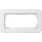 Gira Rahmen 1002410 2fach E3 Reinweiss/Reinweiss