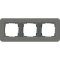 Gira Rahmen 0213423 3fach E3 Dunkelgrau/Anthrazit