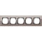 Gira Rahmen 0215122 5fach Esprit Glas Umbra