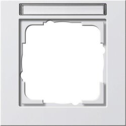 Gira Rahmen 109129 1fach BSF E2 reinweiss