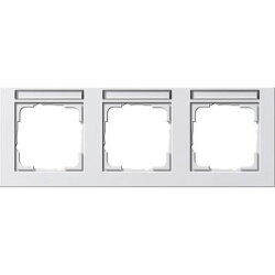 Gira Rahmen 109322 3fach BSF waag E2 rw matt