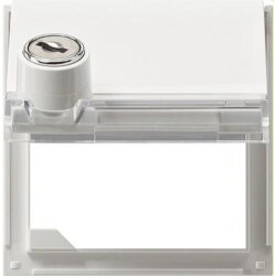 Gira Adapterrahmen 069766 BSF Schloss TX_44 WG UP reinweiss