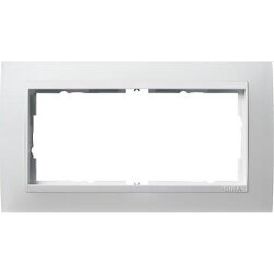 Gira Rahmen 1002334 2fach ZR rw Event Opak weiss