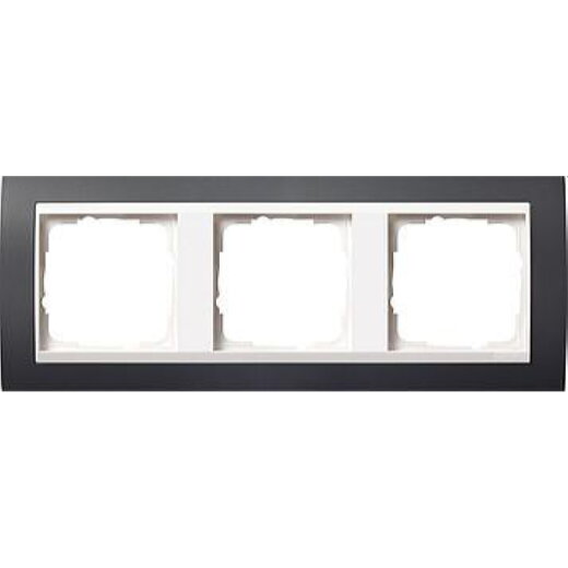 Gira Rahmen 0213328 3fach + ZR rw Event anthrazit