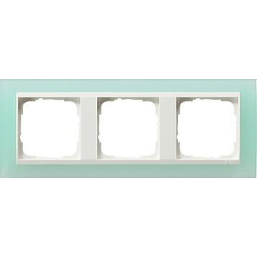 Gira Rahmen 0213395 3fach + ZR rw Event Opak Mint