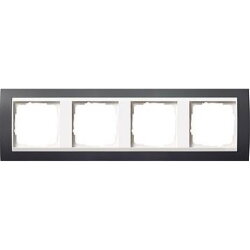 Gira Rahmen 0214328 4fach + ZR rw Event anthrazit