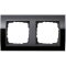 Gira Rahmen 0212738 2fach ZR ant Event Klar schwarz