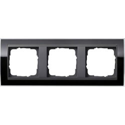 Gira Rahmen 0213738 3fach ZR ant Event Klar schwarz