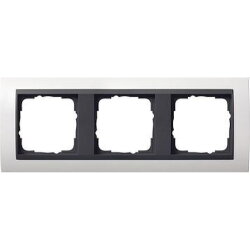 Gira Rahmen 0213808 3fach + ZR Anth Event reinweiss