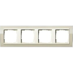 Gira Rahmen 0214771 4fach + ZR cw Event Klar Sand