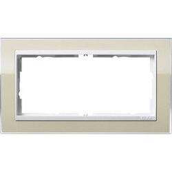 Gira Rahmen 1002773 2fach o.M. ZR rw Event Klar Sand