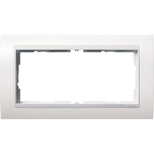 Gira Rahmen 1002803 2fach o.M. ZR rw Event reinweiss