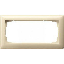 Gira Rahmen 100201 2fach o.M. Standard 55 cremeweiss