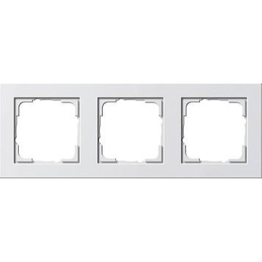 Gira Rahmen 021322 3fach E2 reinweiss matt