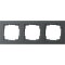 Gira Rahmen 021323 3fach E2 anthrazit