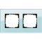 Gira Rahmen 021218 2fach Esprit Glas Mint