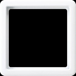 Jung Zwischenrahmen 55x55, Serie CD, alpinweiß...