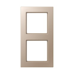 Jung Rahmen 2fach, A CREATION, champagner AC582CH