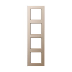 Jung Rahmen 4fach, A CREATION, champagner AC584CH