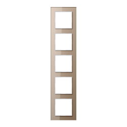 Jung Glasrahmen 5fach, Glas, A CREATION, champagner...