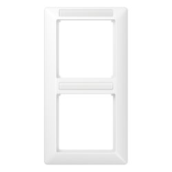 Jung Rahmen 2fach, mit Fenster (sprühnebeldicht),...