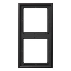 Jung Rahmen 2fach, Aluminium lackiert, LS 990, dark...