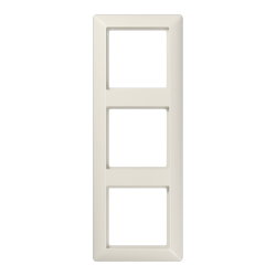 Jung Rahmen 3fach, Thermoplast, AS 500, weiß...