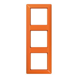 Jung Rahmen 3fach, Thermoplast, AS 500, orange...