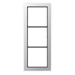 Jung Rahmen, 3-fach, FLAT DESIGN, Aluminium FDAL2983