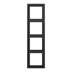 Jung Rahmen 4fach, Aluminium lackiert, LS 990,...