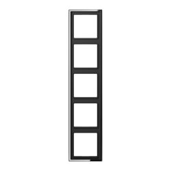 Jung Rahmen 5fach, Metall verchromt, LS 990,...