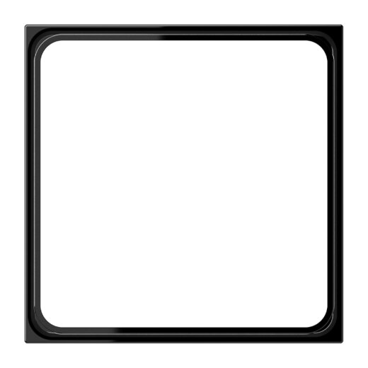 Jung Zwischenrahmen CD, Serie LS, schwarz LS981ZSW