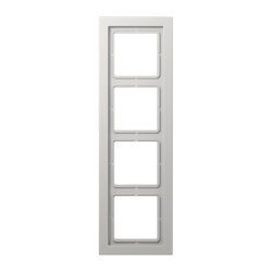 Jung Rahmen 4fach, Duroplast, LS-DESIGN, lichtgrau LSD984LG