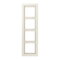 Jung Rahmen 4fach, Duroplast, LS-DESIGN, weiß LSD984W