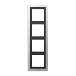Jung Rahmen 4fach, LS-DESIGN, Aluminium (lackiert) ALD2984-L