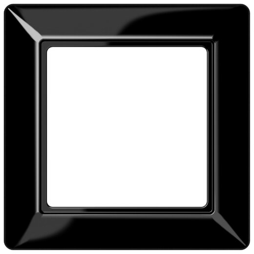 Jung Rahmen 1fach, Duroplast, AS 500, schwarz AS581SW