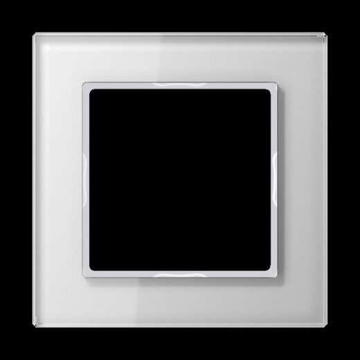 Jung Glasrahmen 1fach, Glas, A CREATION, alpinweiß AC581GLWW