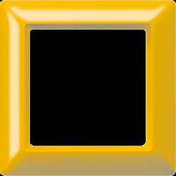 Jung Rahmen 1fach für Abdeckungen mit Glasscheibe,...