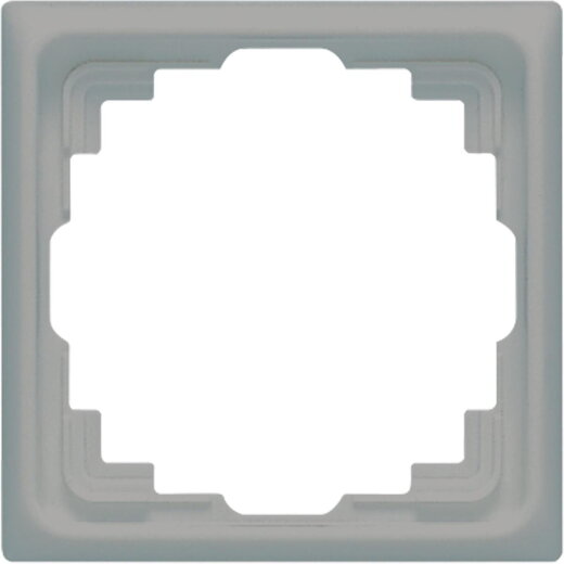 Jung Rahmen für Kabelkanal-Installation 1fach, Thermoplast, Kabelkanal CD, grau CD581KGR