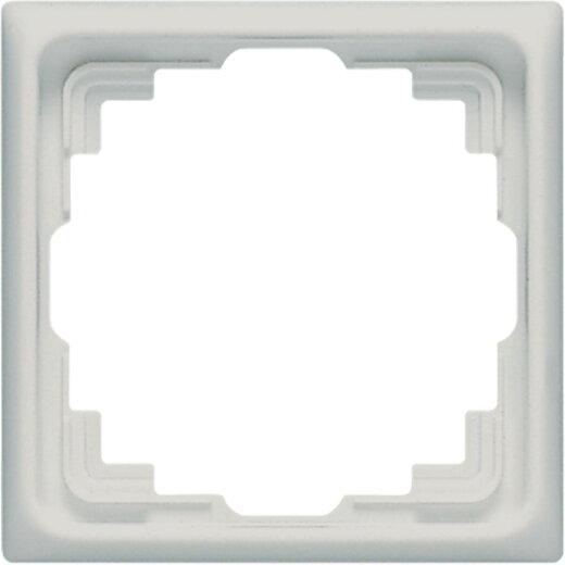 Jung Rahmen für Kabelkanal-Installation 1fach, Thermoplast, Kabelkanal CD, lichtgrau CD581KLG