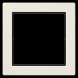 Jung Rahmen, 1-fach, FLAT DESIGN, weiß FD981W