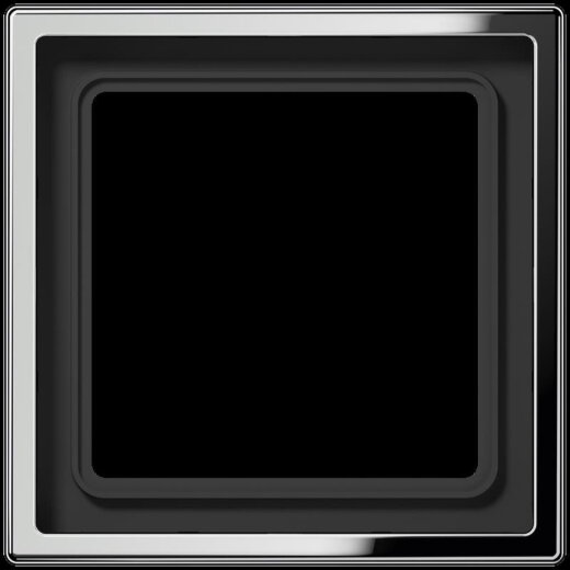 Jung Rahmen 1fach, Metall verchromt, LS 990, glanzchrom GCR2981