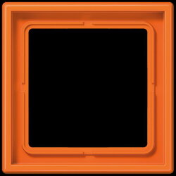Jung Rahmen 1fach, Duroplast, LS 990, orange LS981O