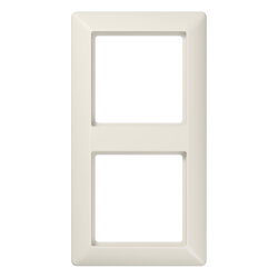 Jung Rahmen 2fach, Thermoplast, AS 500, weiß...